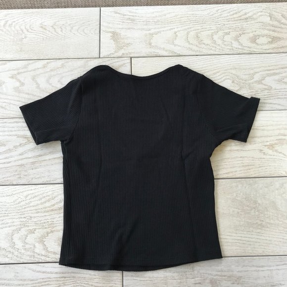 Black Crop Top (Savannah Montano Brand) - Picture 5 of 5